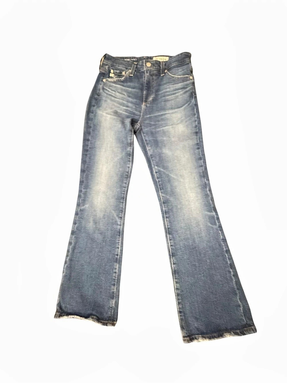 AG Adriano Goldschmied Farrah Skinny Ankle Jeans High Rise Dark Wash Blue 25